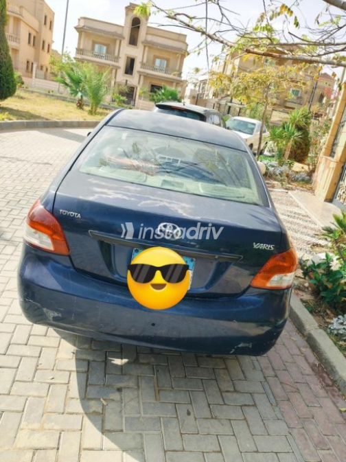 Toyota Yaris 2008 Dark Blue Manual Used for Sale in Sheikh Zayed City - 2