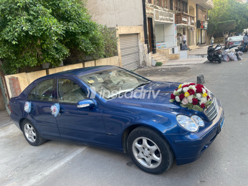 Mercedes C 180 2001 Blue Automatic Used for Sale in Greater Cairo ( Cairo + Giza) - 1