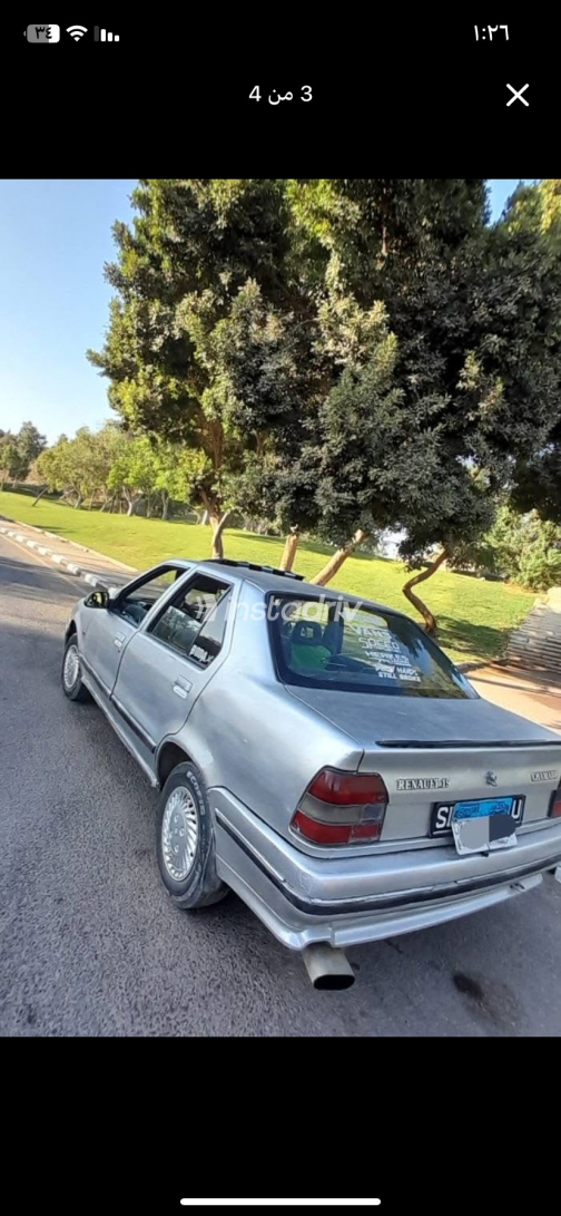 Renault 19 1990 Silver Manual Used for Sale in Greater Cairo ( Cairo + Giza) - 1