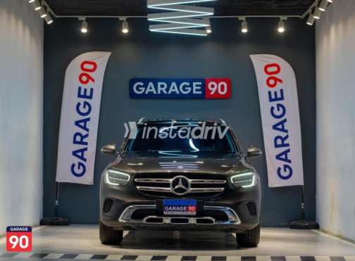 Mercedes GLC 200 2021 Black Automatic Used for Sale in Cairo - 1