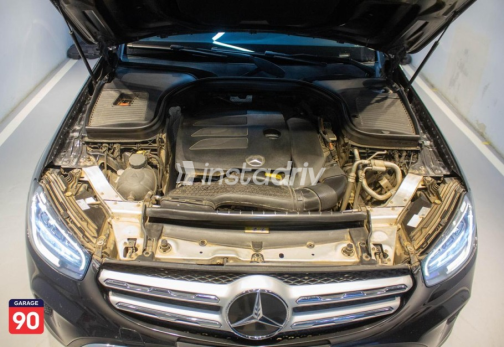 Mercedes GLC 200 2021 Black Automatic Used for Sale in Cairo - 7