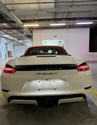 Porsche Boxster 2023 White Automatic Used for Sale in Cairo