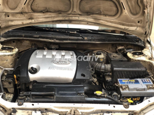 Kia Sephia 2000 White Automatic Used for Sale in Banha - 2