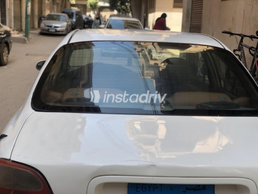 Kia Sephia 2000 White Automatic Used for Sale in Banha - 6