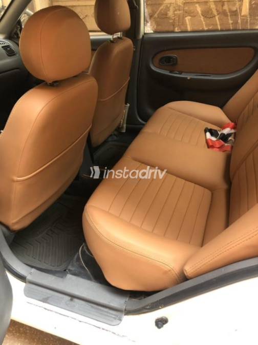 Kia Sephia 2000 White Automatic Used for Sale in Banha - 7