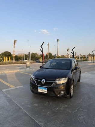 Renault Logan 2021 Black Automatic Used for Sale in Cairo