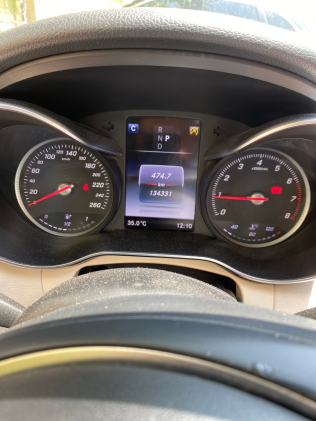 Mercedes C 180 2018 Gray Automatic Used for Sale in Greater Cairo ( Cairo + Giza)