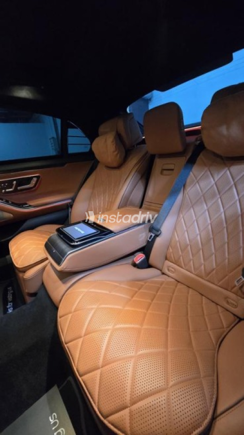 Mercedes S 500 2021 Black Automatic Used for Sale in Cairo - 6