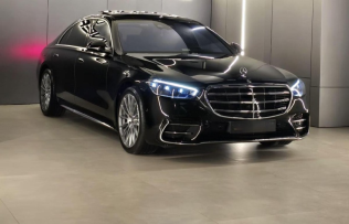 Mercedes S 500 2021 Black Automatic Used for Sale in Cairo