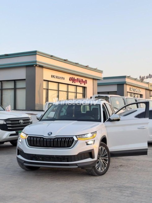 Skoda Kodiaq 2023 White Automatic Used for Sale in Cairo - 2