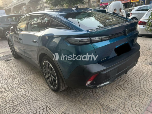 Peugeot 408 2023 Dark Blue Automatic Used for Sale in Nasr city - 6