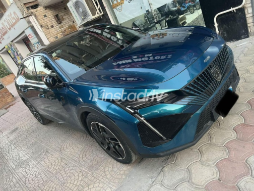 Peugeot 408 2023 Dark Blue Automatic Used for Sale in Nasr city - 8