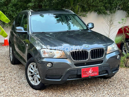 BMW X3 2013 Gray Automatic Used for Sale in Heliopolis - 9
