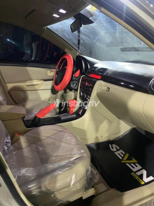 Mazda 3 2007 Gold Automatic Used for Sale in 10th of Ramadan - 2