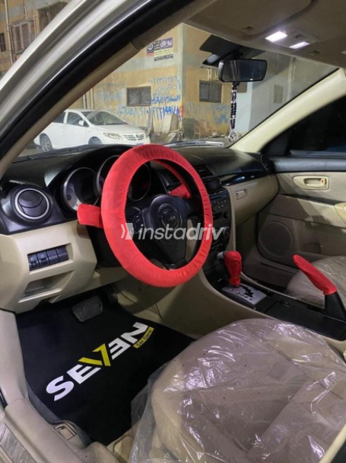Mazda 3 2007 Gold Automatic Used for Sale in 10th of Ramadan - 3