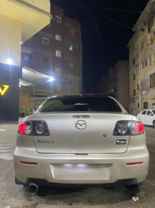 Mazda 3 2007 Gold Automatic Used for Sale in 10th of Ramadan