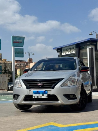 Nissan Sunny 2024 Silver Automatic Used for Sale in Shibin el Kom 