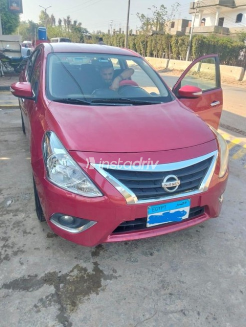 Nissan Sunny 2019 Red Automatic Used for Sale in Sheikh Zayed City - 5