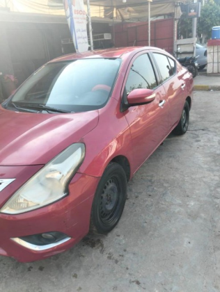 Nissan Sunny 2019 Red Automatic Used for Sale in Sheikh Zayed City