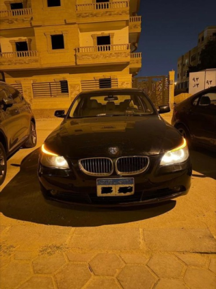 BMW 523 2006 Black Automatic Used for Sale in Nasr city