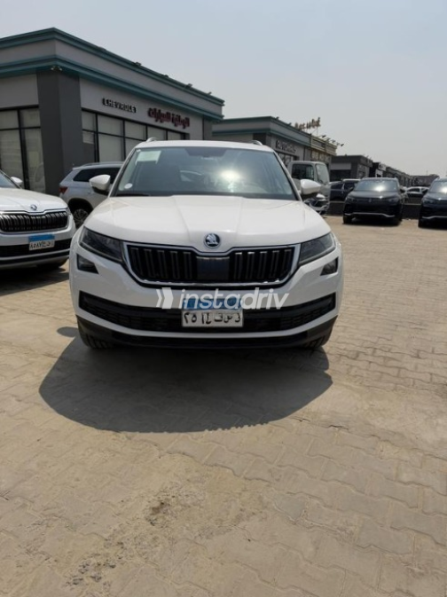 Skoda Kodiaq 2021 White Automatic Used for Sale in Cairo - 1