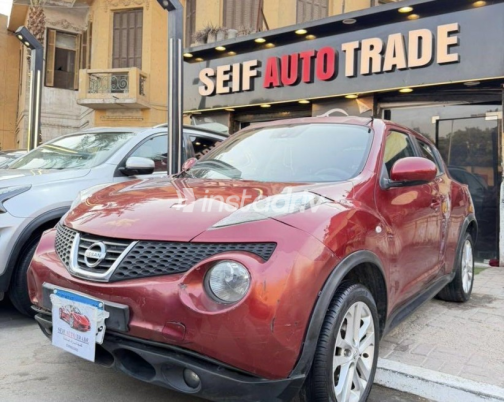 Nissan Juke 2014 Red Automatic Used for Sale in Heliopolis - 2