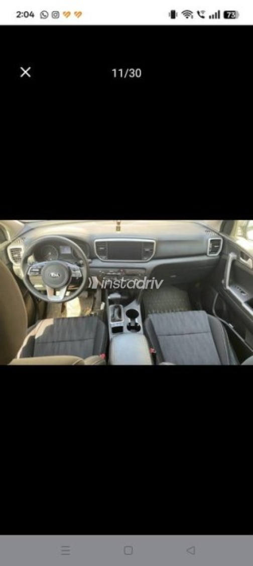 Kia Sportage 2021 Gray Automatic Used for Sale in Obour City - 1