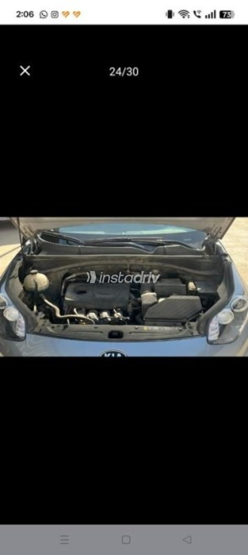 Kia Sportage 2021 Gray Automatic Used for Sale in Obour City - 4