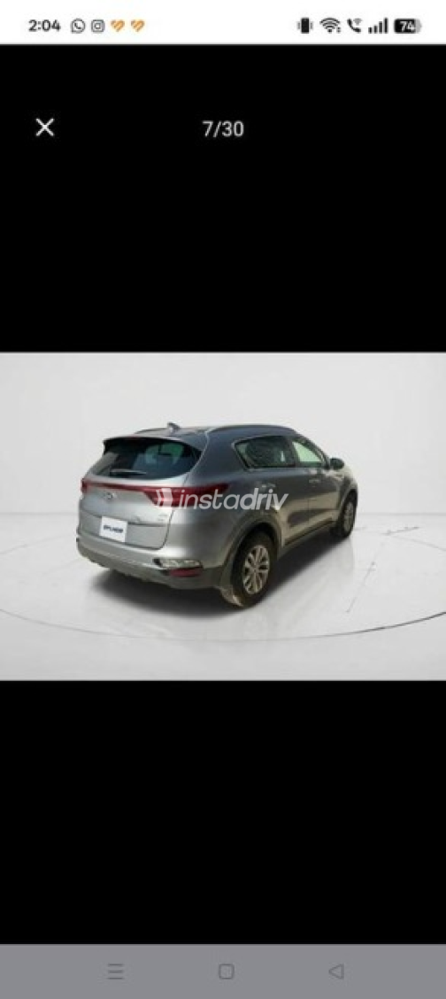 Kia Sportage 2021 Gray Automatic Used for Sale in Obour City - 8