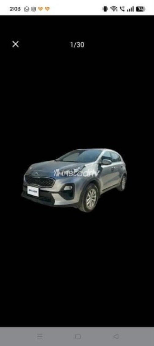 Kia Sportage 2021 Gray Automatic Used for Sale in Obour City - 10