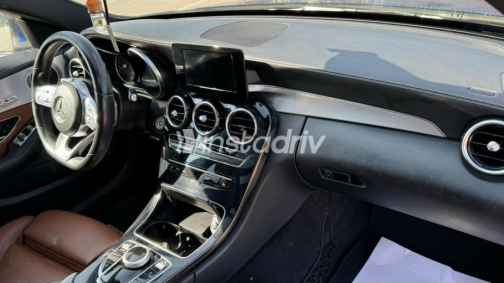 Mercedes C 180 2019 Blue Automatic Used for Sale in Cairo - 3