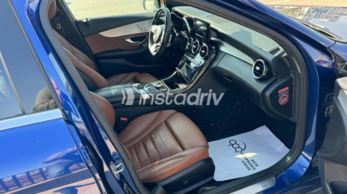 Mercedes C 180 2019 Blue Automatic Used for Sale in Cairo - 7