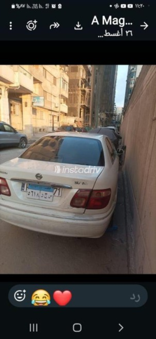 Nissan Sunny 2003 White Automatic Used for Sale in Alexandria - 4
