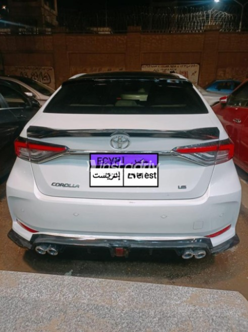 Toyota Corolla 2024 White Automatic Used for Sale in El Haram - 10