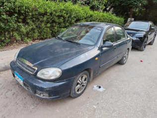 Chevrolet Lanos 2009 White Manual Used for Sale in Cairo