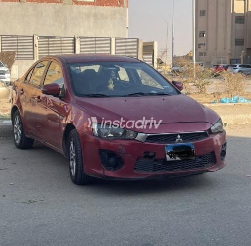 ميتسوبيشي لانسر اى اكس شارك 2018 أحمر أوتوماتيك مستعملة للبيع في القاهرة - 1