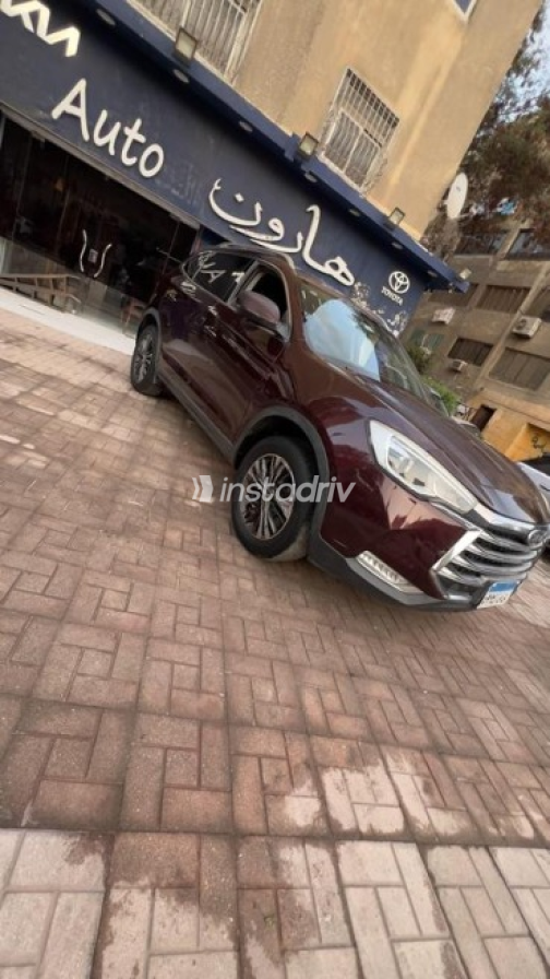 Jac S7 2019 Dark Red Automatic Used for Sale in Nasr city - 3