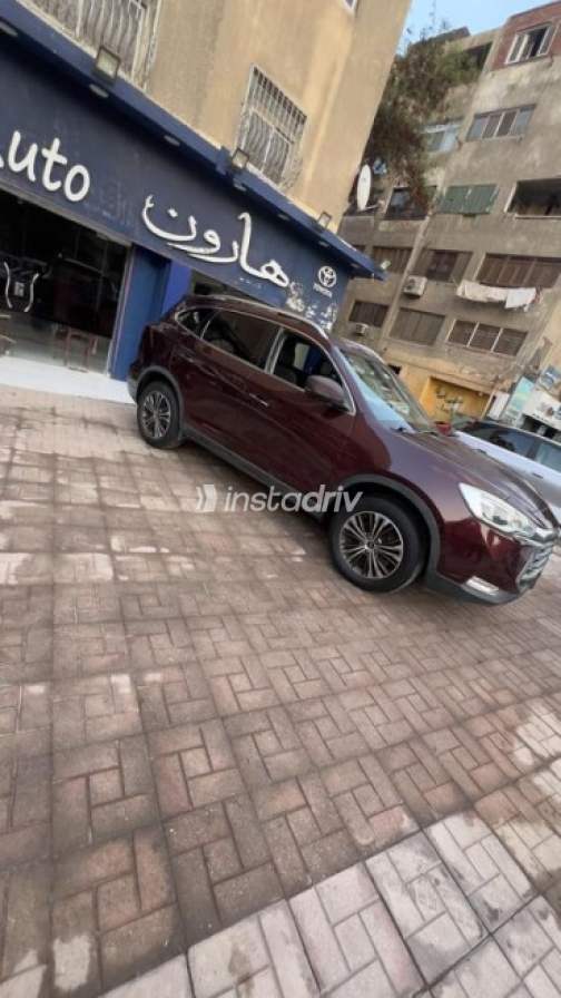 Jac S7 2019 Dark Red Automatic Used for Sale in Nasr city - 4