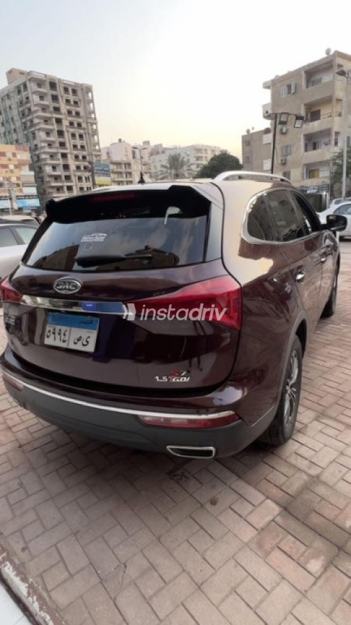 Jac S7 2019 Dark Red Automatic Used for Sale in Nasr city - 5