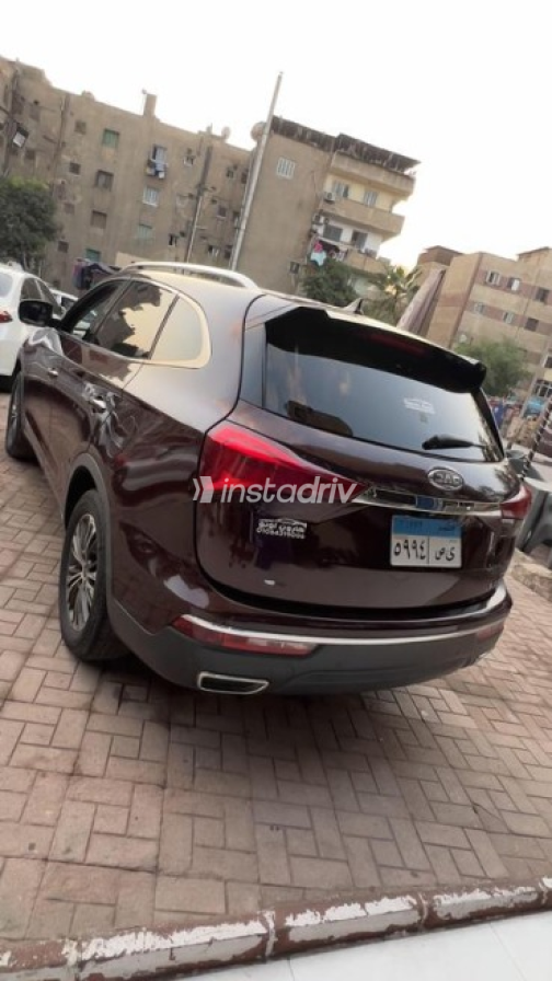 Jac S7 2019 Dark Red Automatic Used for Sale in Nasr city - 6