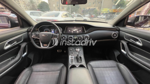 Jac S7 2019 Dark Red Automatic Used for Sale in Nasr city - 10