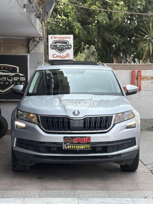 Skoda Kodiaq 2020 Gray Automatic Used for Sale in Cairo - 2