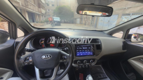 Kia Rio 2013 Petroleum Automatic Used for Sale in Cairo - 9
