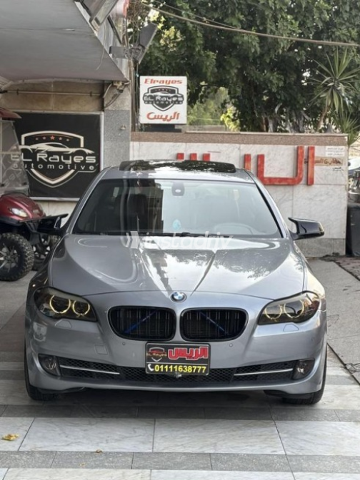 BMW 520 2012 Gray Automatic Used for Sale in Cairo - 1