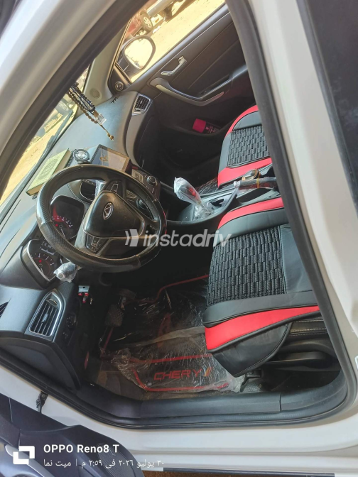 Chery Arrizo 5 2020 White Automatic Used for Sale in Greater Cairo ( Cairo + Giza) - 7