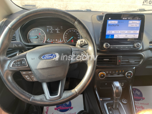 Ford EcoSport 2019 Blue Automatic Used for Sale in Greater Cairo ( Cairo + Giza) - 3