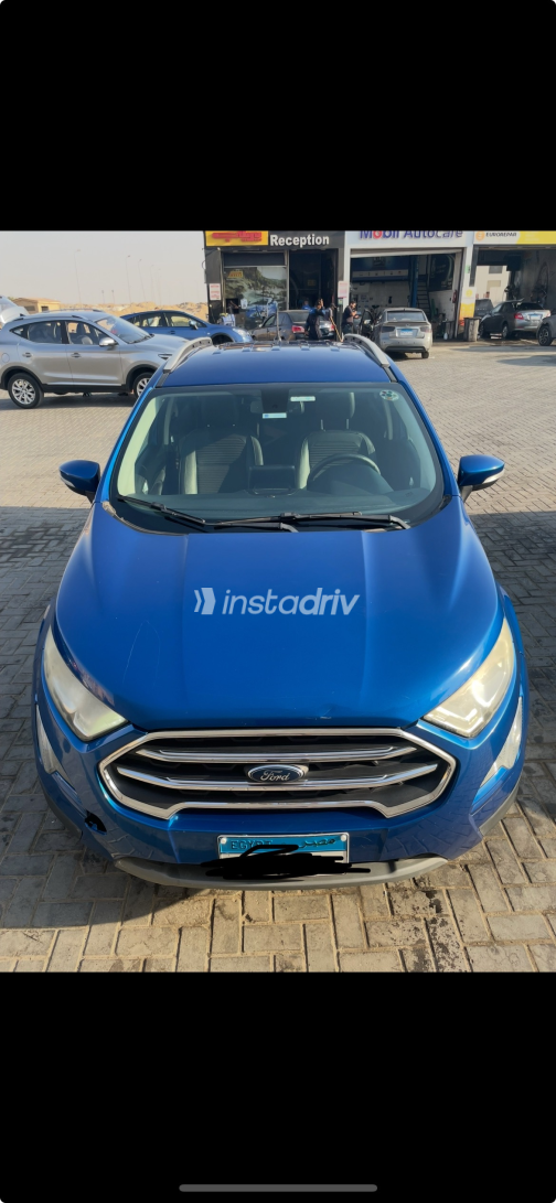 Ford EcoSport 2019 Blue Automatic Used for Sale in Greater Cairo ( Cairo + Giza) - 5