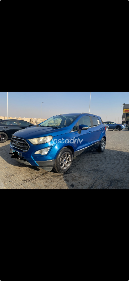 Ford EcoSport 2019 Blue Automatic Used for Sale in Greater Cairo ( Cairo + Giza) - 7