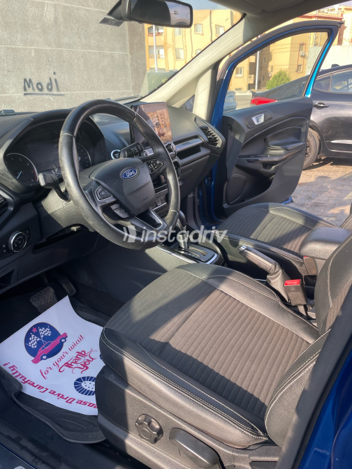 Ford EcoSport 2019 Blue Automatic Used for Sale in Greater Cairo ( Cairo + Giza) - 9