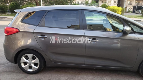 Kia Carens 2014 Gray Automatic Used for Sale in Heliopolis - 2